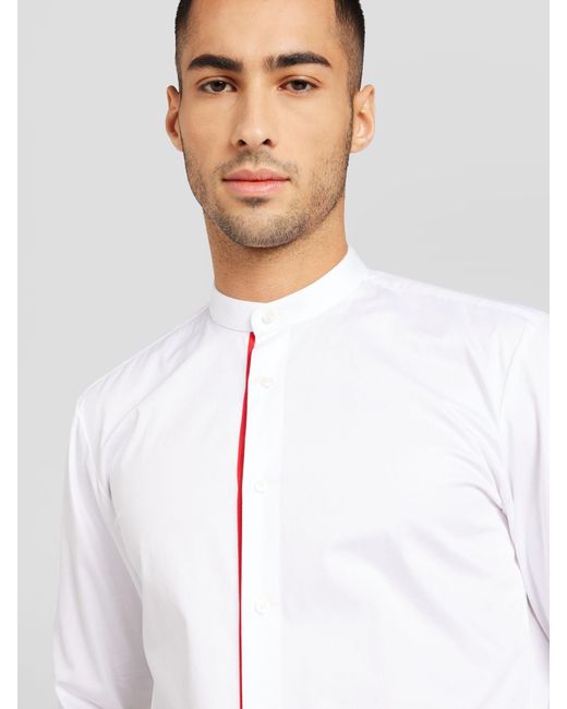 HUGO Hemd 'kaleb' in White für Herren