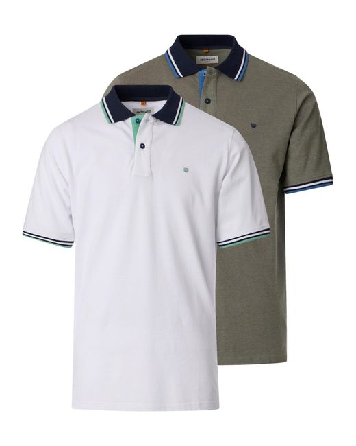 Redmond Shirt Basic in Multicolor für Herren