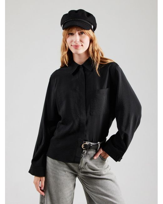 SELECTED Black Bluse Slfamara