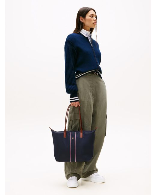 Tommy Hilfiger Blue Shopper Popette