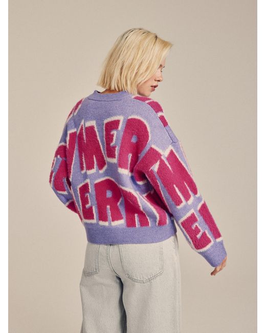 Next Pink Pullover Weihnachts