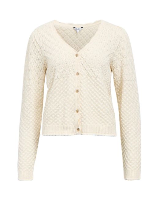 Object Natural Strickjacke Objnoa