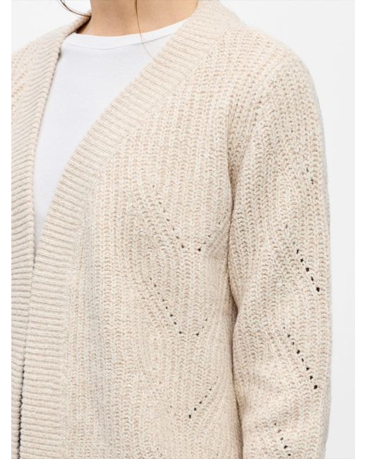 Object Natural Strickjacke Objsally