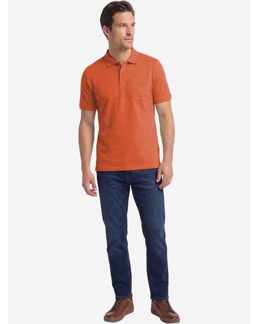 Redmond Shirt Basic in White für Herren