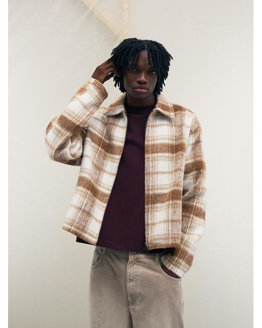 Bershka Jacke in Natural für Herren