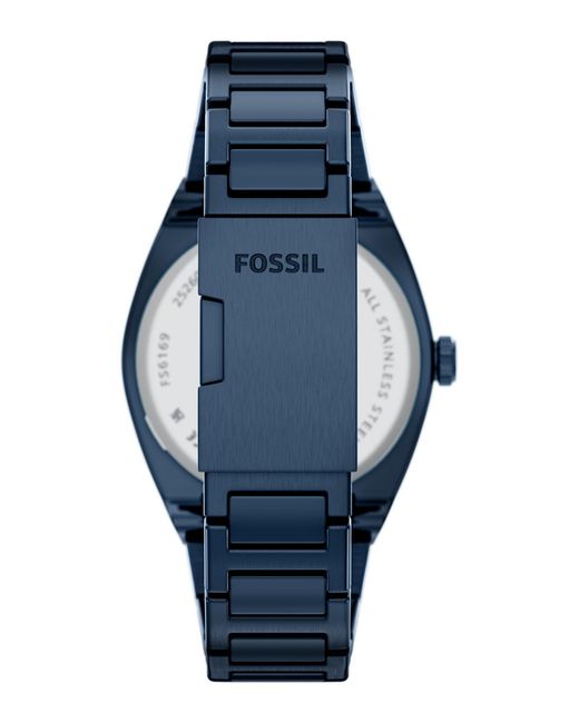 Fossil Uhr Everett in Blue für Herren