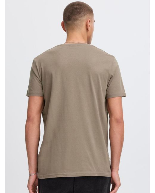 Solid T-Shirt Sdrock in Gray für Herren