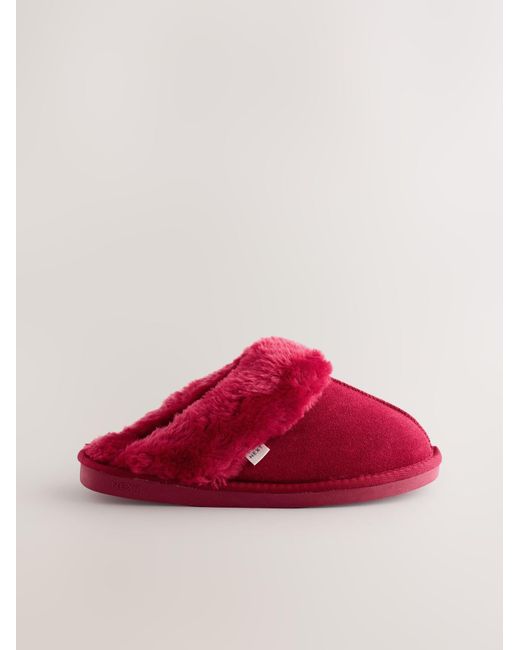 Next Red Hausschuh