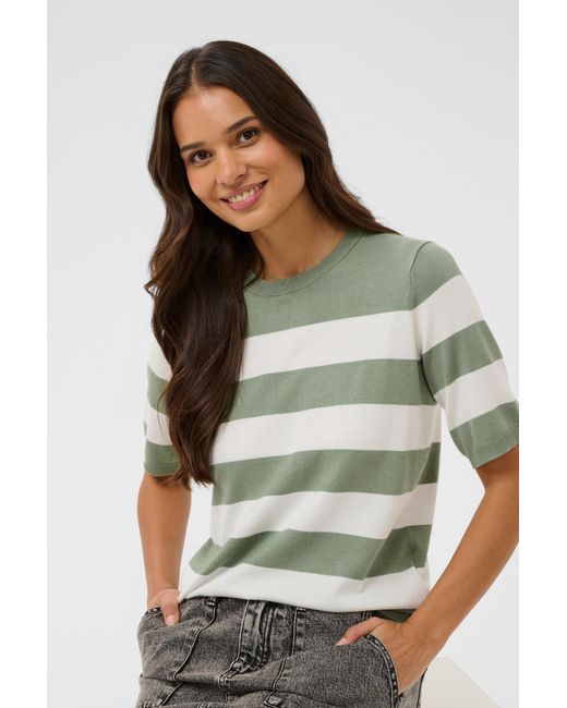 Kaffe Green Pullover Lizza