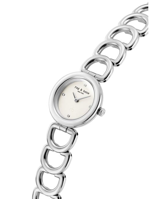 Rag & Bone White Analoguhr Spire