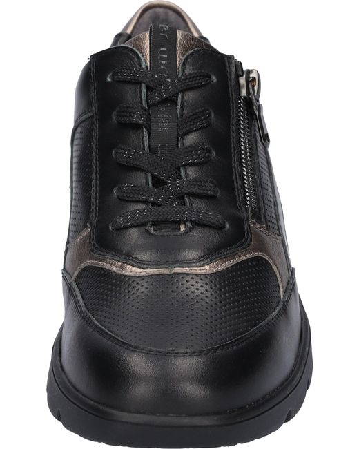 Waldläufer Black Sneaker Low
