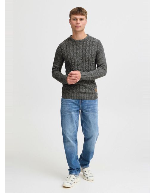 Solid Pullover Philemon in Gray für Herren