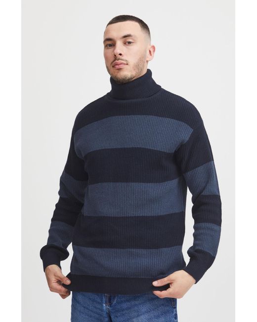 Solid Pullover Serge in Blue für Herren