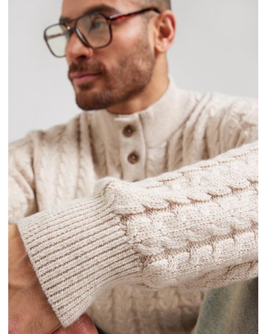 Fynch-Hatton Pullover in White für Herren