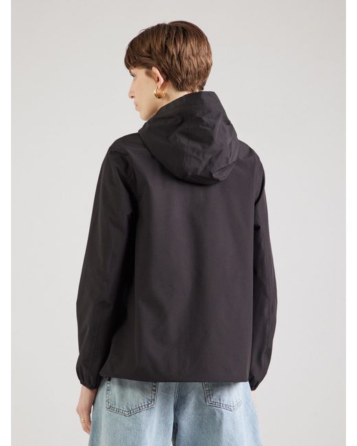 K-Way Black Jacke 'Marguerite'