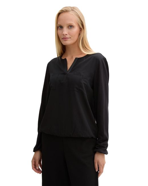 Tom Tailor Black Bluse