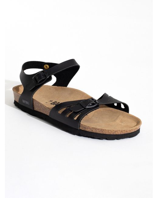 Bayton Black Sandale Eos