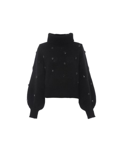 faina Black Pullover
