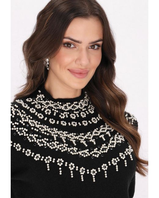 faina Black Pullover