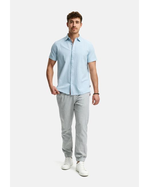 INDICODE Hemd Maribo in Blue für Herren