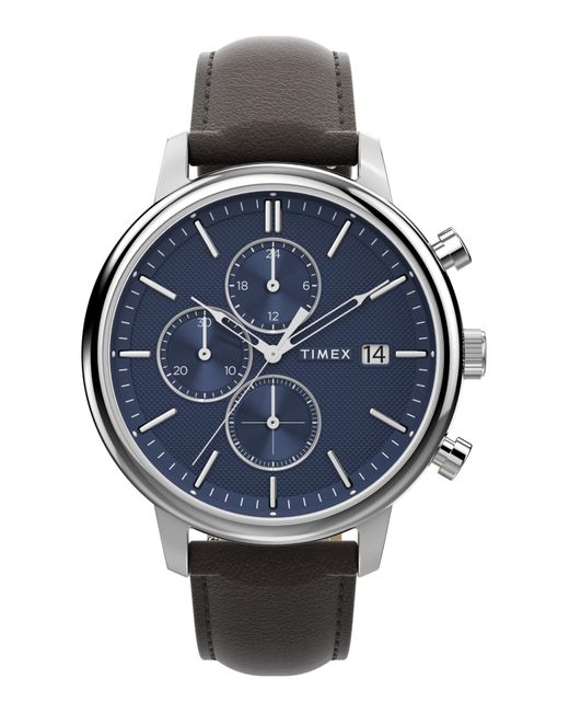 Timex Analoguhr Chicago in Blue für Herren