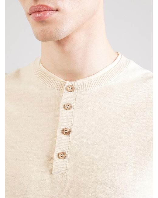 INDICODE Pullover Hoffmann in White für Herren