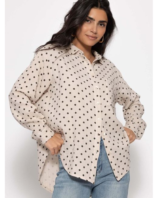 SassyClassy Natural Bluse
