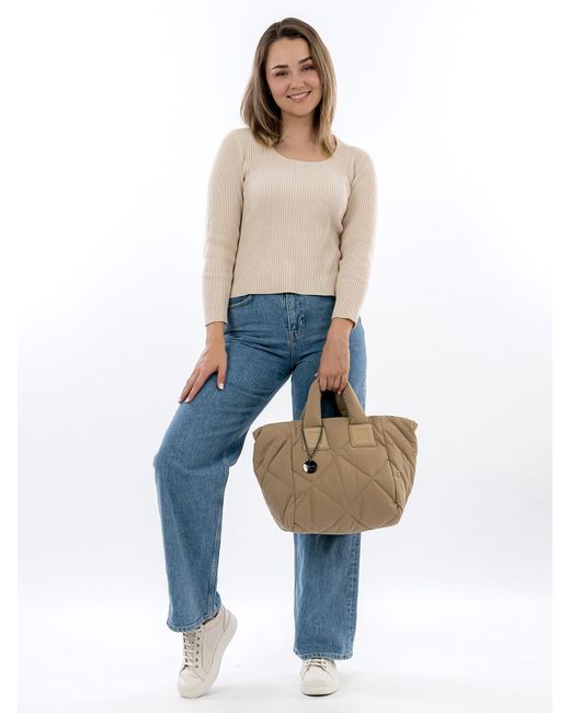 EMILY & NOAH Brown Shopper E&N Hanni