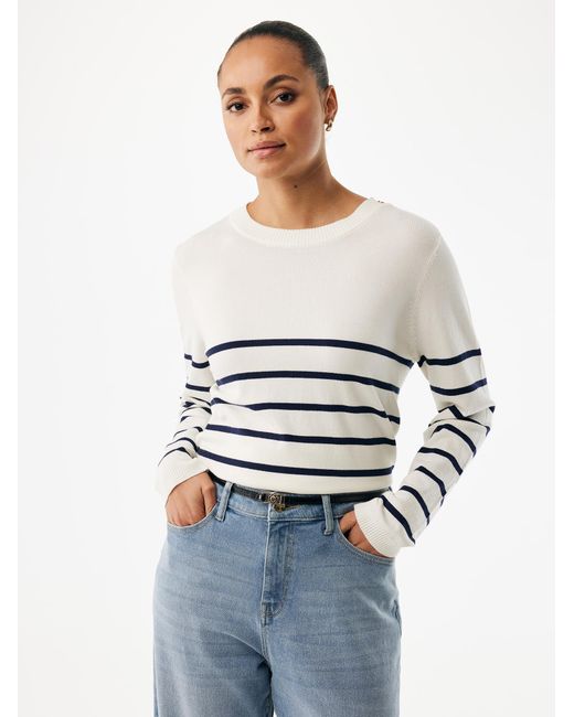 Mexx White Pullover Aster