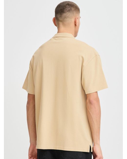 Solid Poloshirt Olexi in Natural für Herren