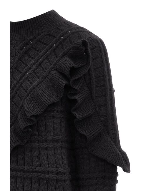 faina Black Pullover