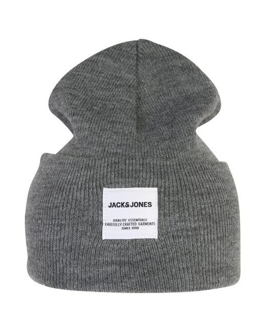 Jack & Jones Mütze in Gray für Herren