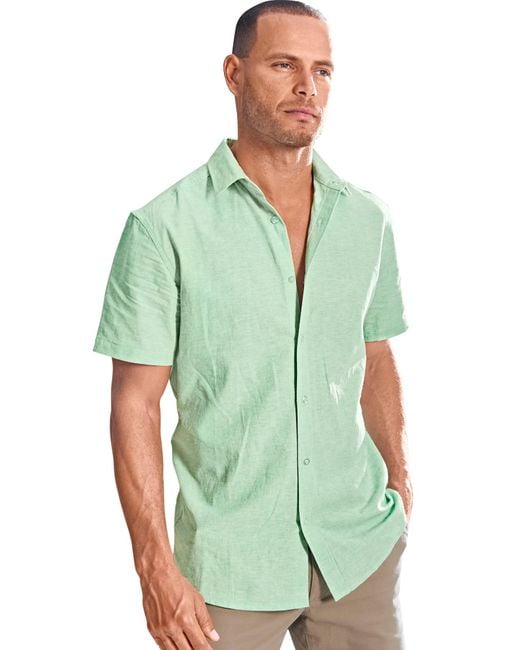 John Devin Hemd in Green für Herren