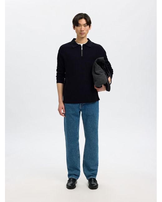 SELECTED Pullover Slhteller in Blue für Herren