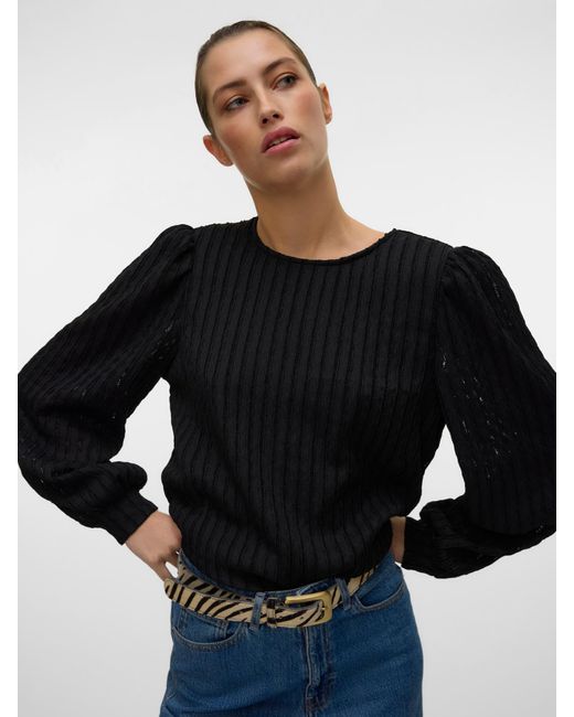 Vero Moda Black Bluse 'Vmnomi'