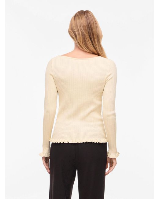 Vila White Pullover Vibelia