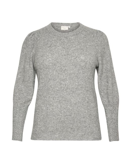 Kaffe Gray Pullover Kc Amalia