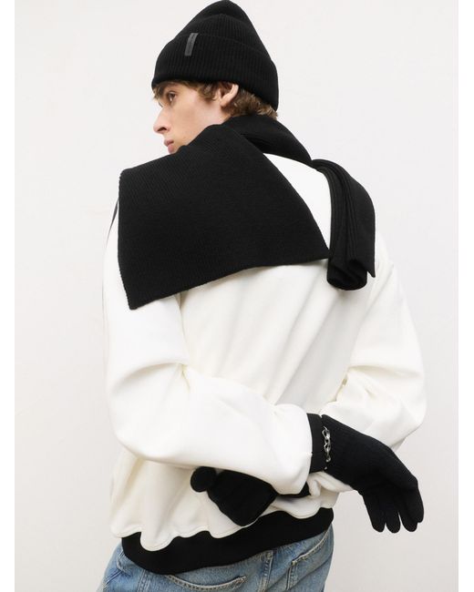 Pull&Bear Fingerhandschuhe in Black für Herren