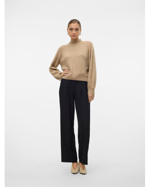 Vero Moda Natural Pullover Vmleaf