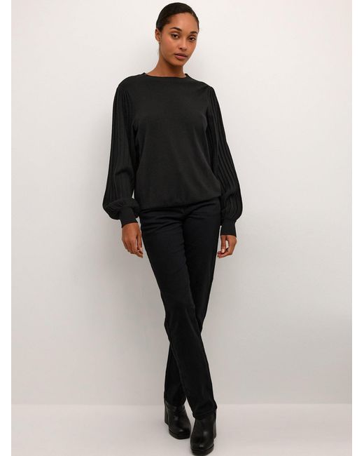 Kaffe Black Pullover Lone