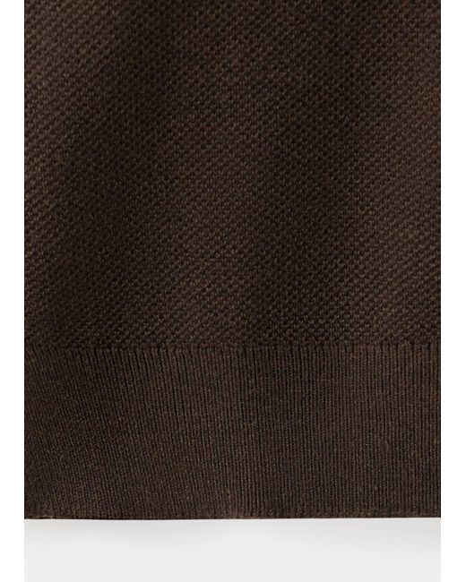 Mango Pullover Andrew in Brown für Herren