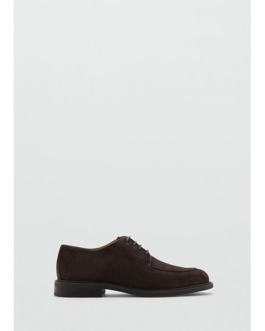 Mango Schnürschuh Bordon in Black für Herren