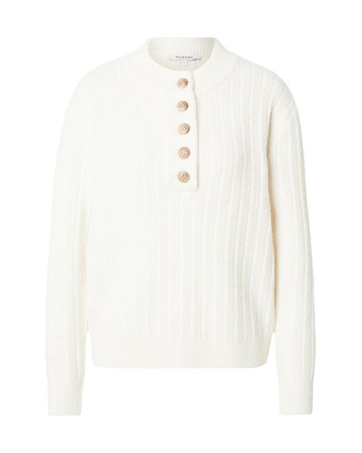 Morgan White Pullover Mesange