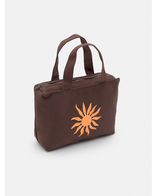 Pull&Bear Brown Strandtasche