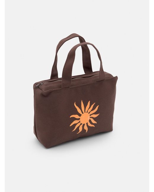 Pull&Bear Brown Strandtasche
