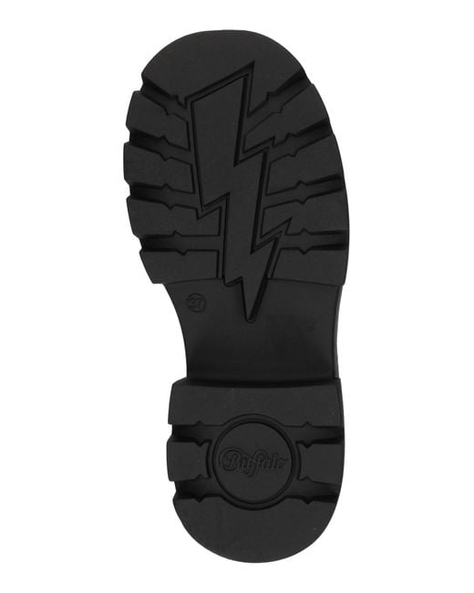 Buffalo Black Schnürstiefelette Mave