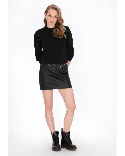 myMo ROCKS Black Pullover