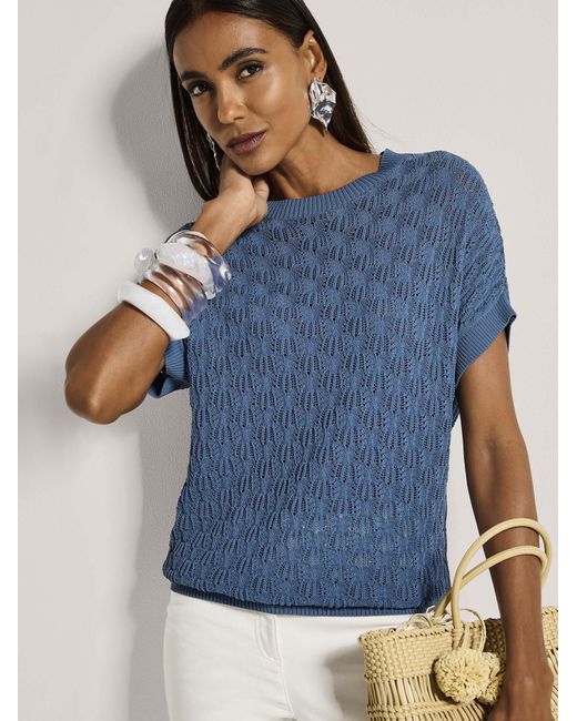 Madeleine Blue Pullover