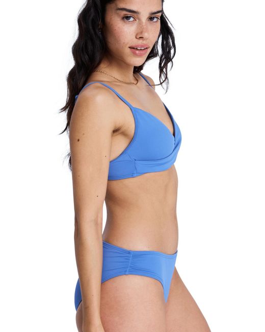 Roxy Blue Bikinitop Solid Essentials