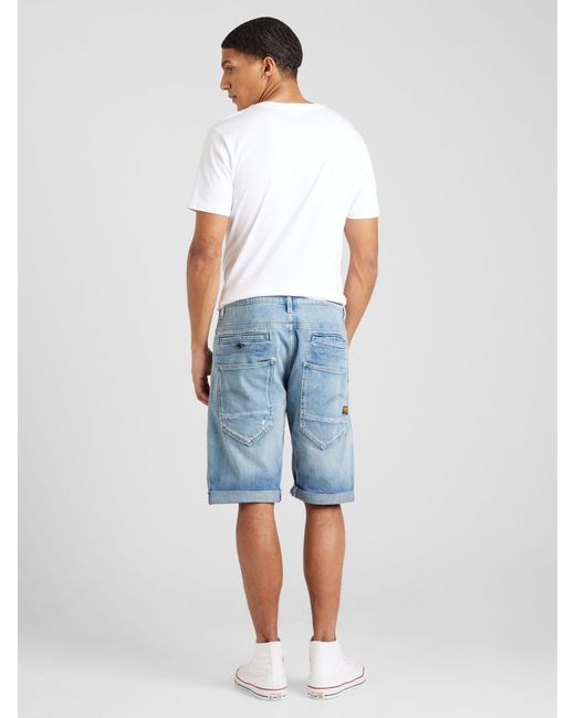 G-Star RAW Shorts 'd-staq 3d' in Blue für Herren